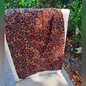 Leopard print skirt